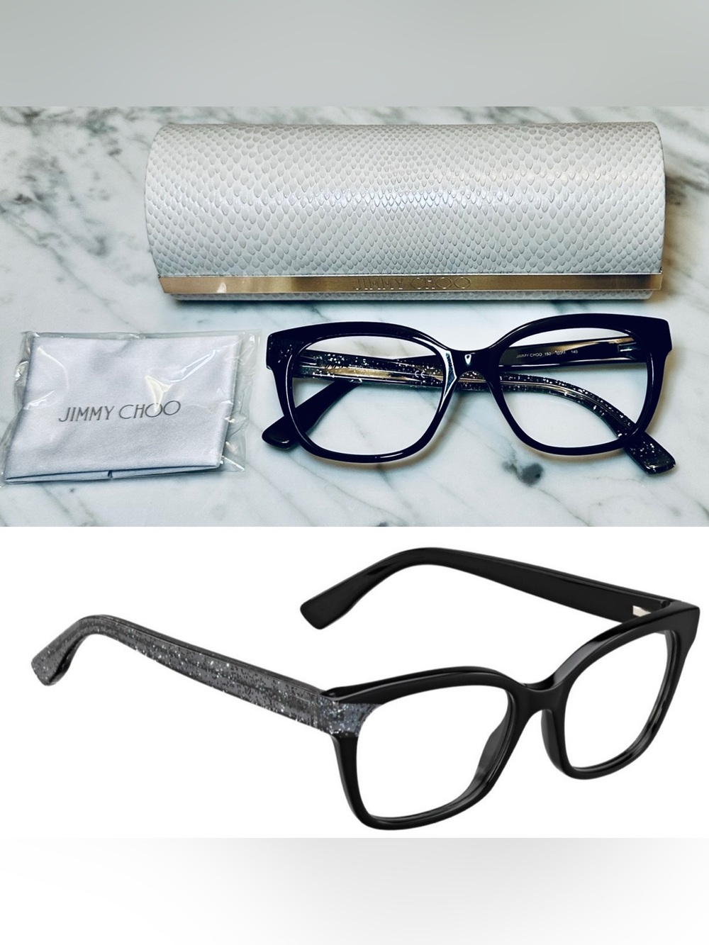 JIMMY CHOO Eyeglasses FRAMES ONLY Made in Italy NEW